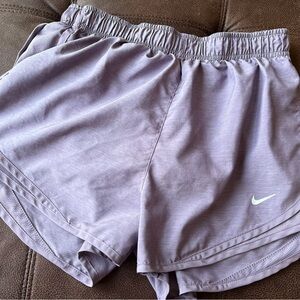 Nike Women's Lavender Athletic Running Shorts